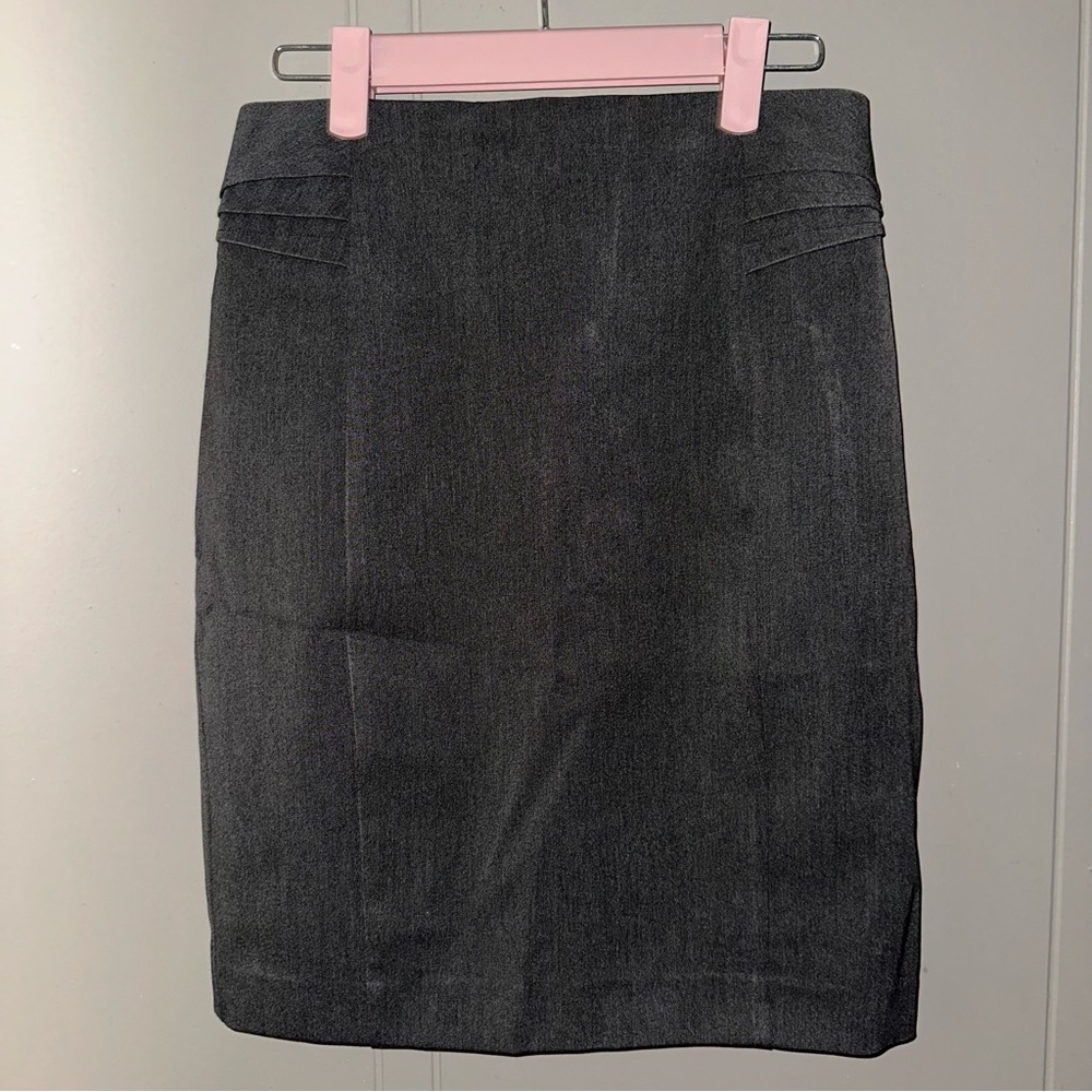 Express Charcoal Pencil Skirt